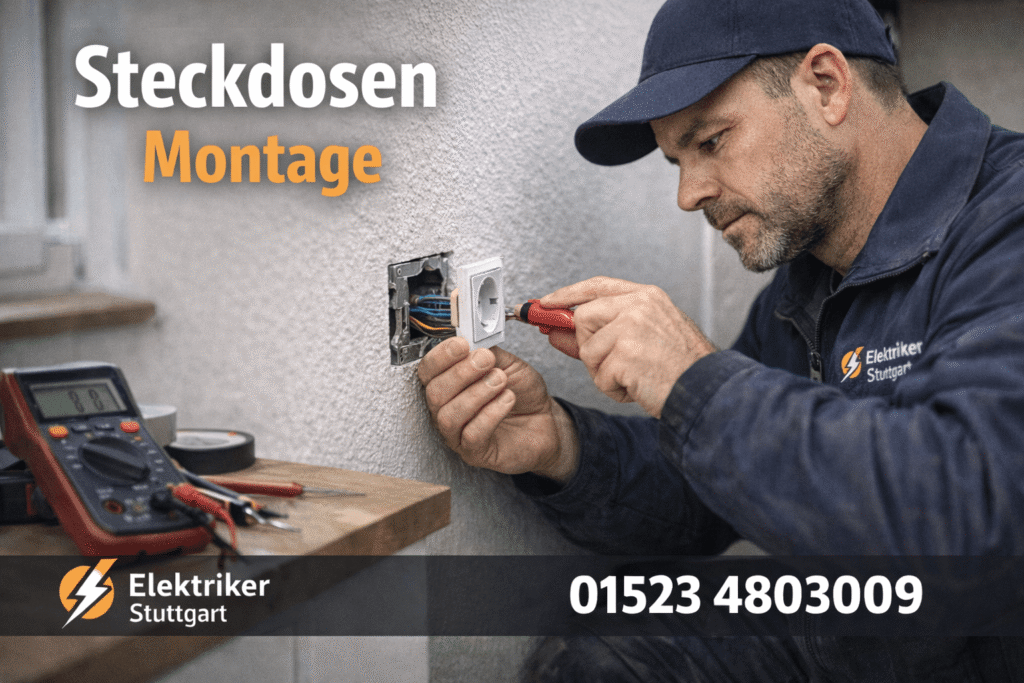 Steckdosen Montage