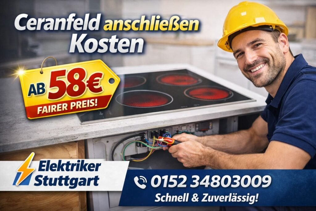 Ceranfeld anschließen Kosten