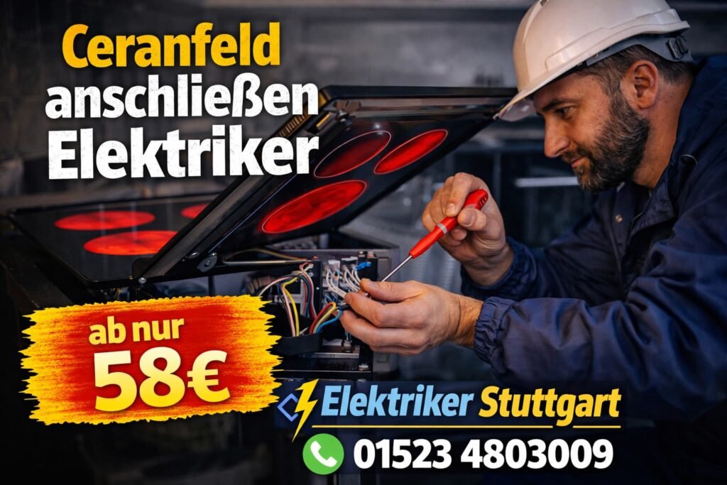 Ceranfeld anschließen Elektriker