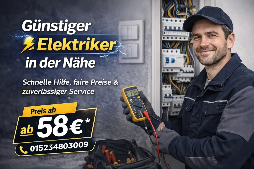 günstiger elektriker in der nähe