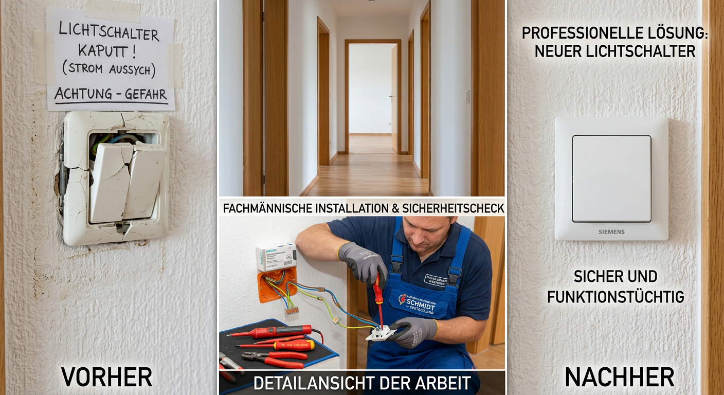 lichtschalter kaputt