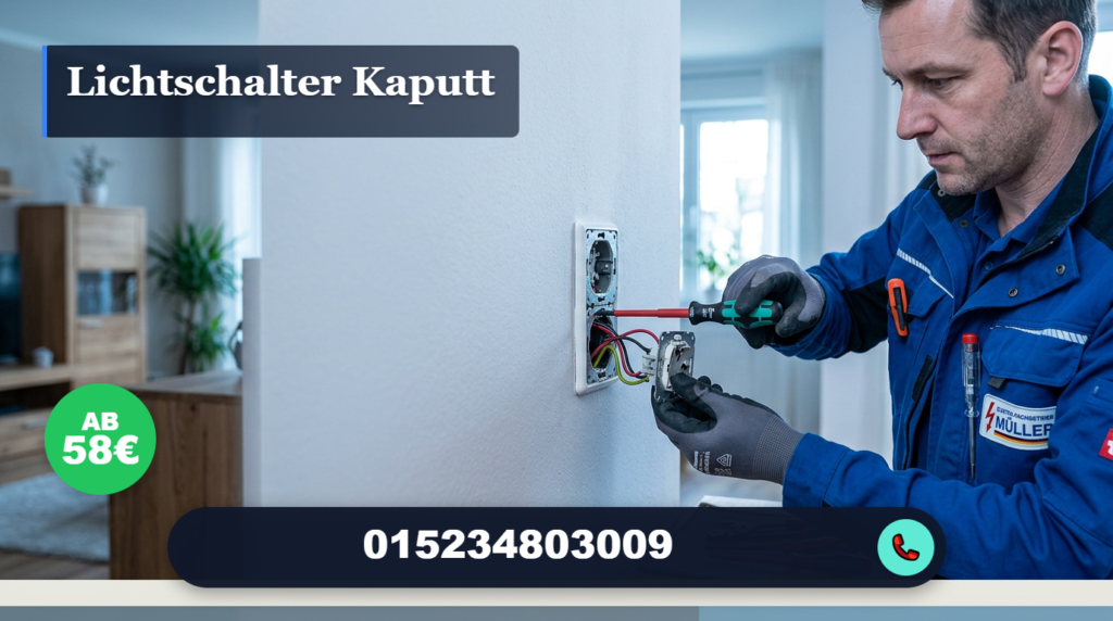 lichtschalter kaputt