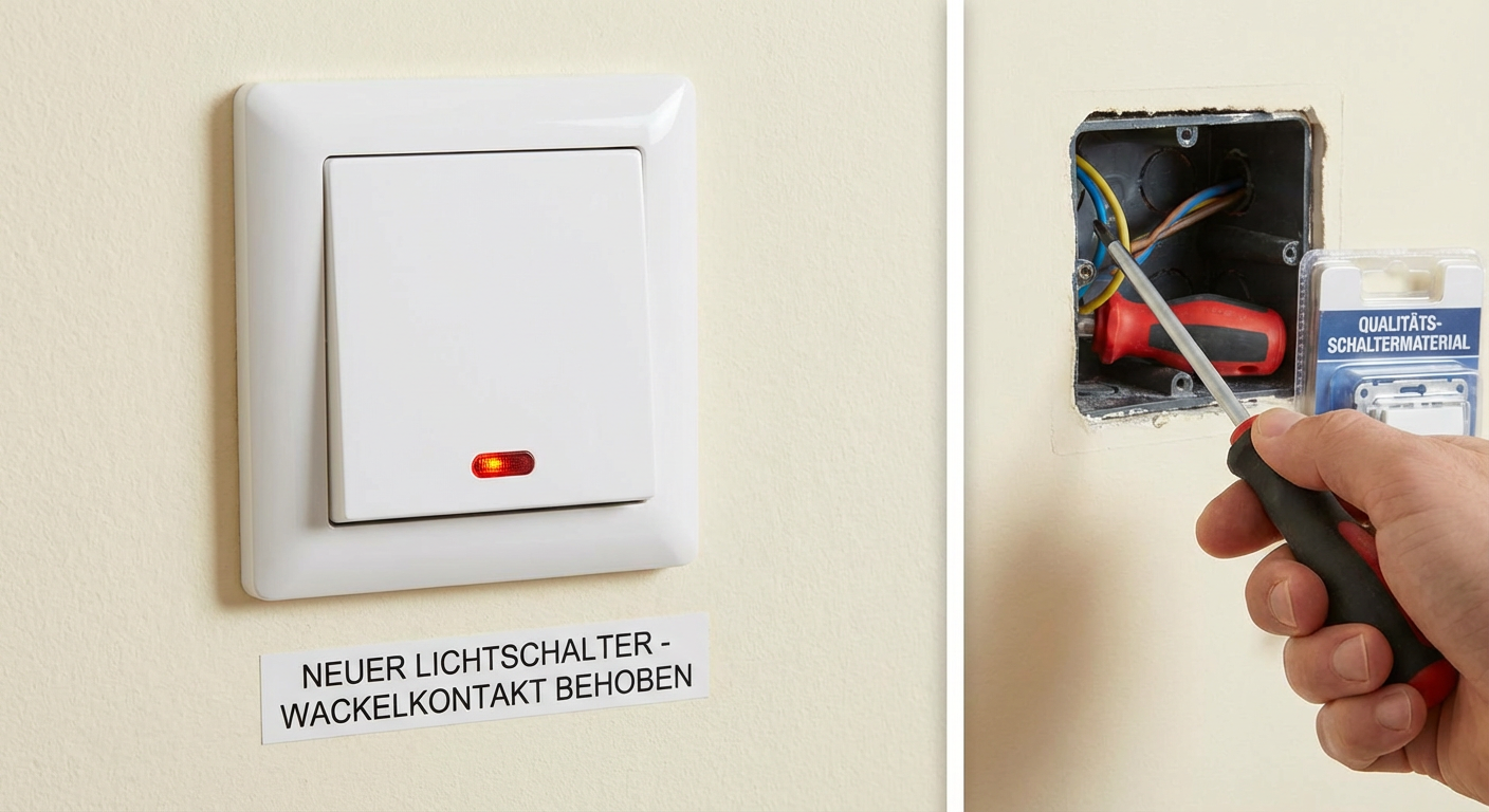 lichtschalter wackelkontakt
