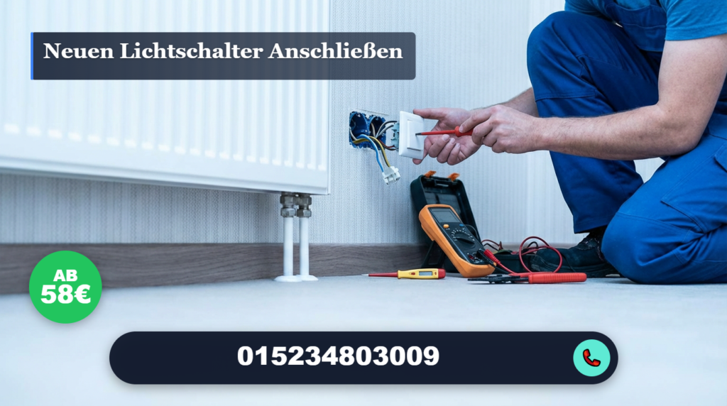 neuen lichtschalter anschließen