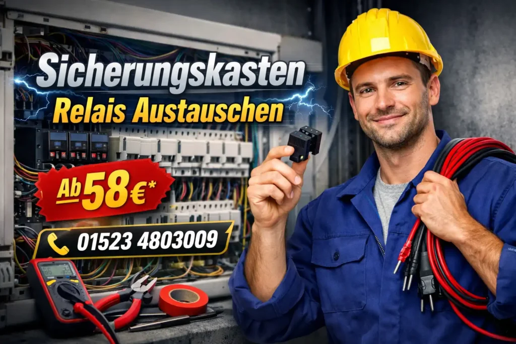 sicherungskasten relais austauschen