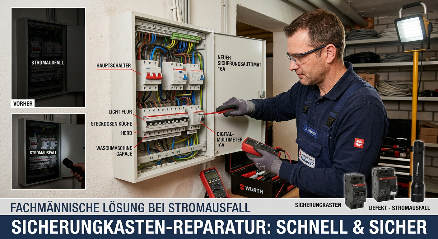 sicherungskasten stromausfall