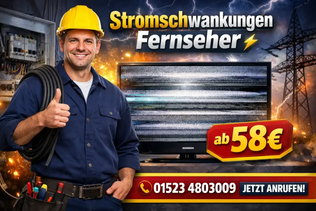 stromschwankungen fernseher