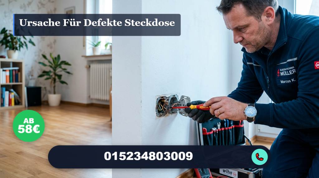 ursache für defekte steckdose