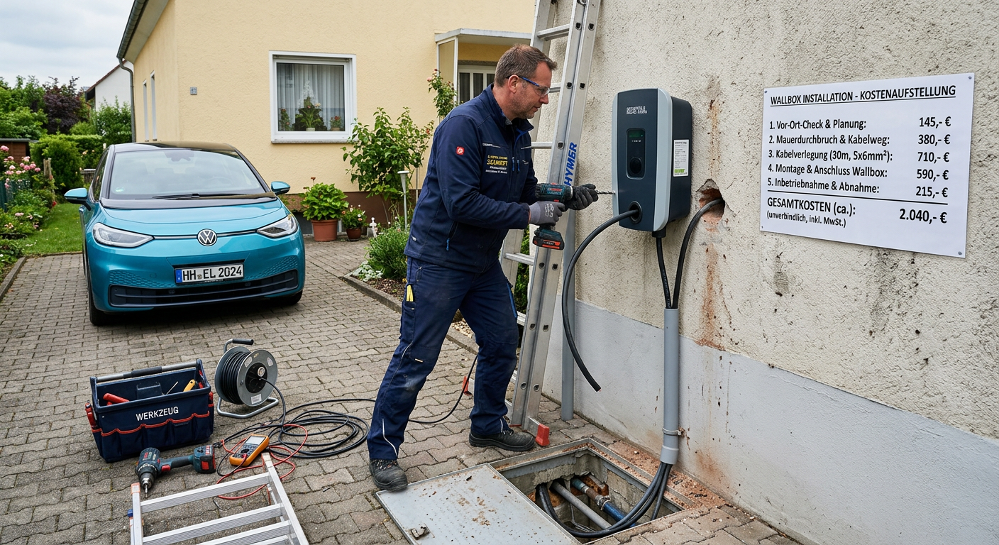 wallbox installieren kosten