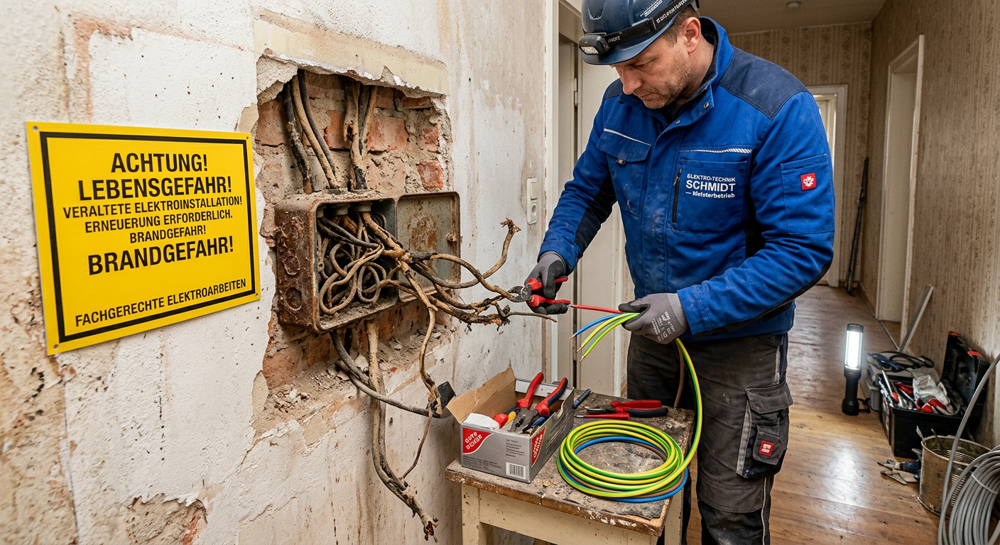 elektrische leitungen erneuern