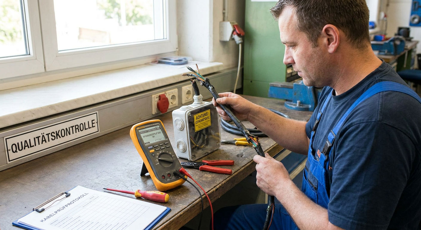 elektrokabel prüfen