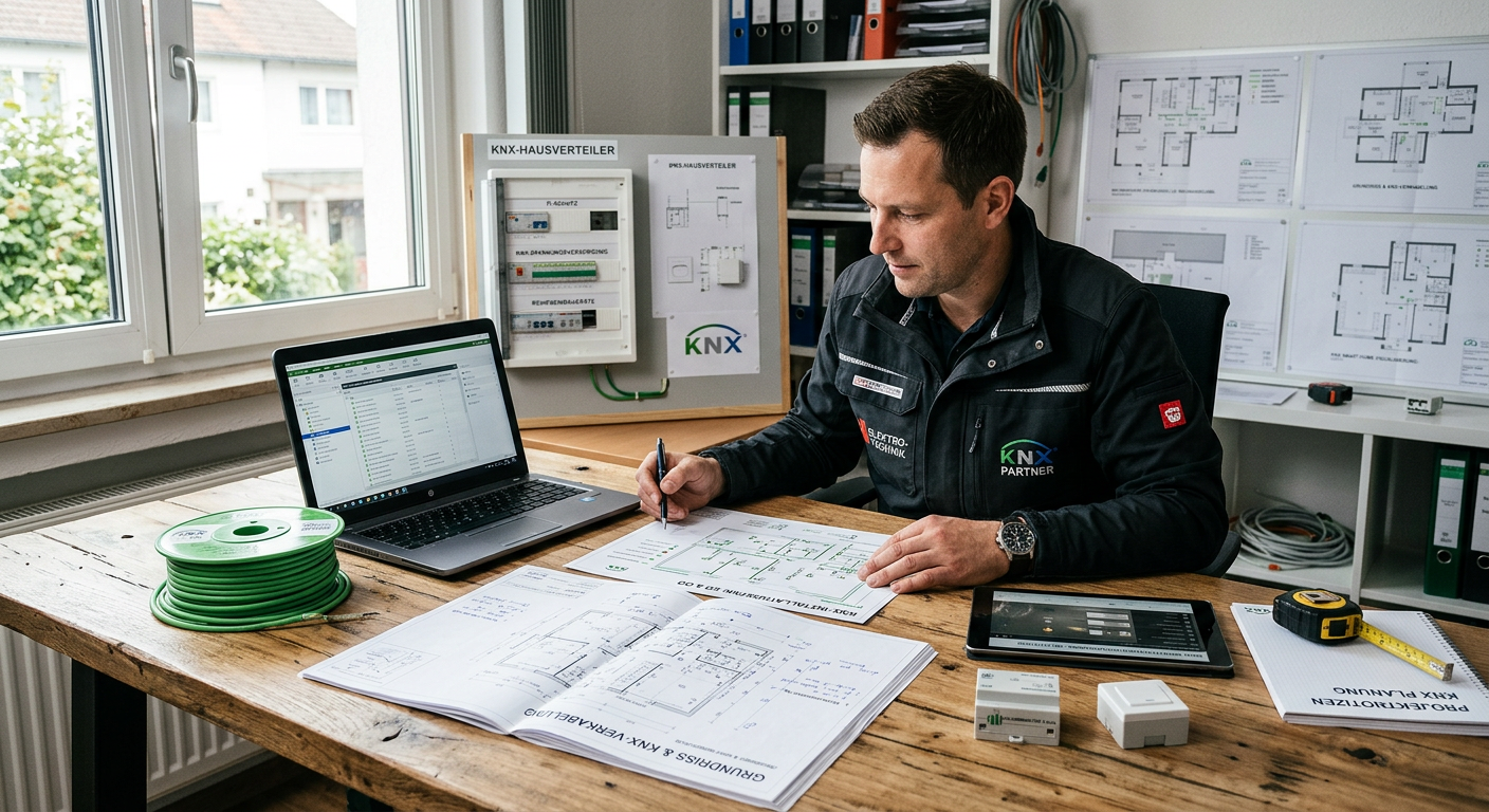 knx installation planen