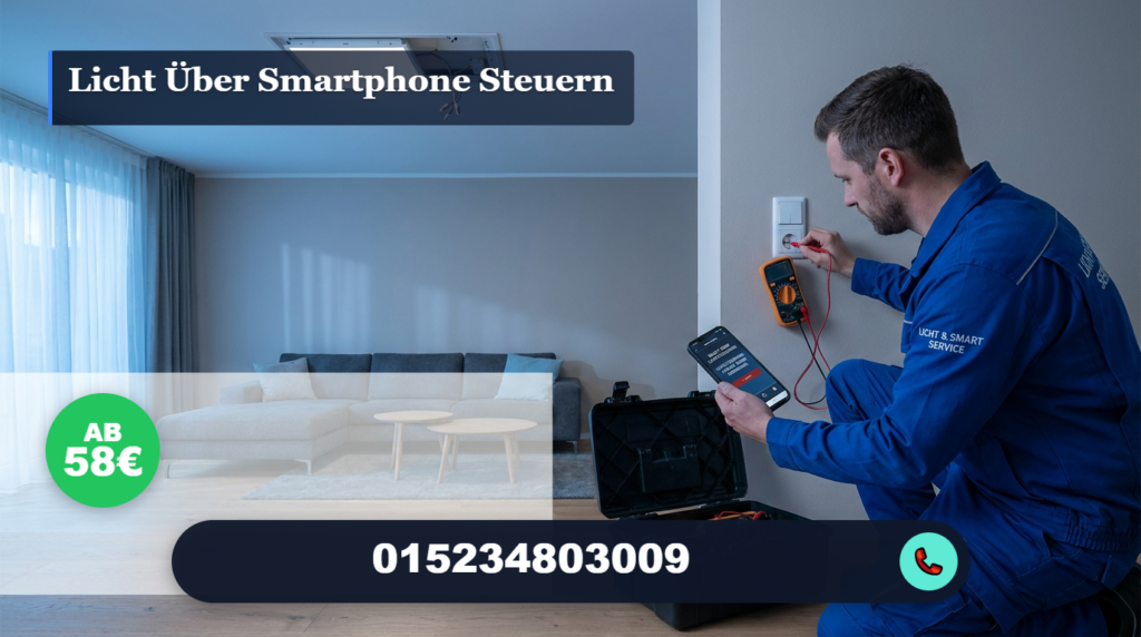 licht über smartphone steuern