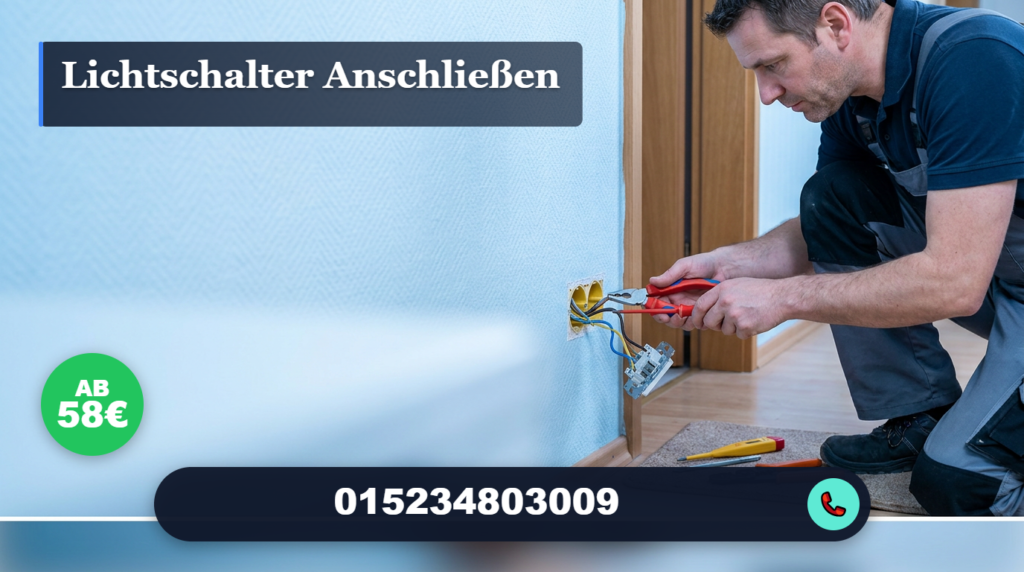 lichtschalter anschließen