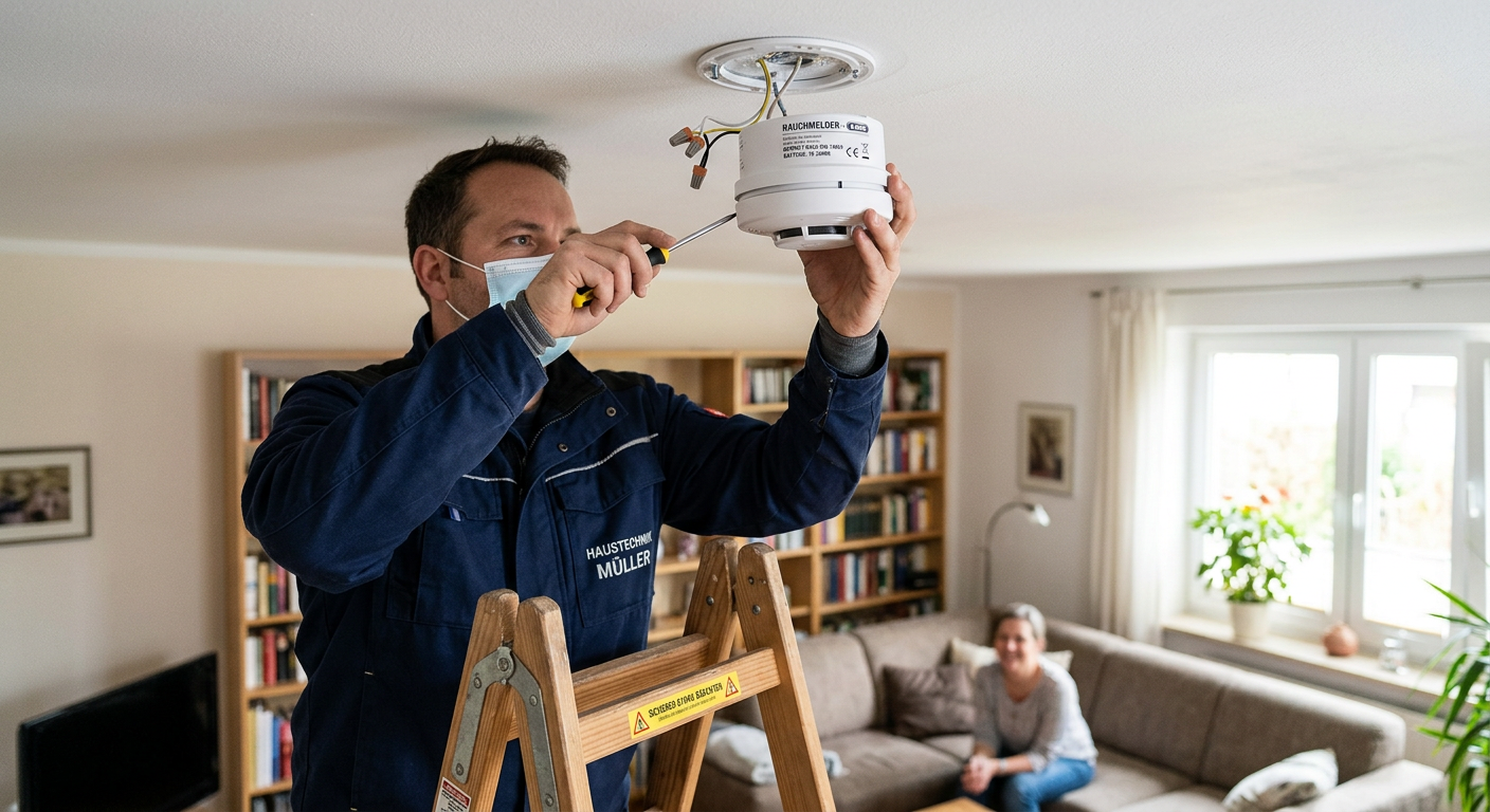 rauchmelder installation