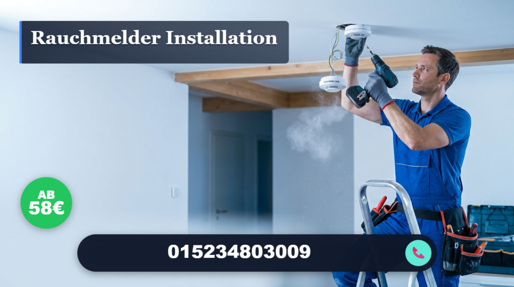 rauchmelder installation