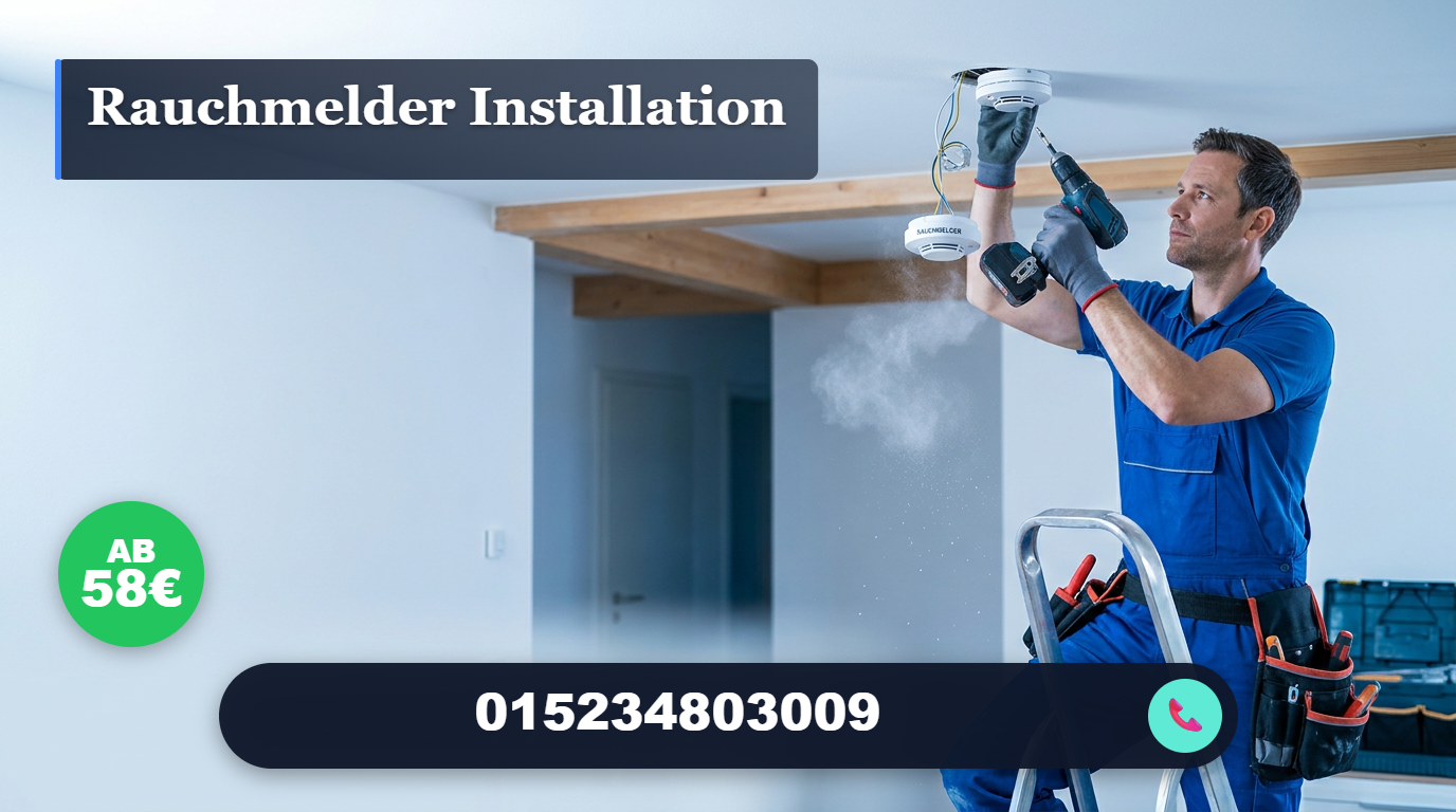 rauchmelder installation