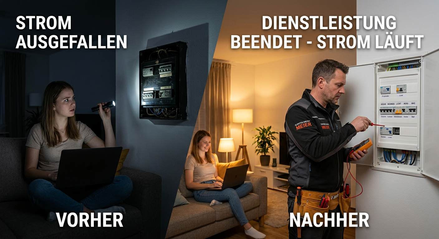 strom in der wohnung ausgefallen