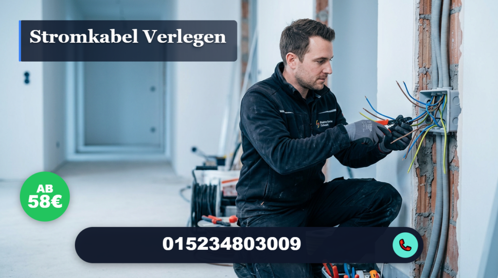 stromkabel verlegen