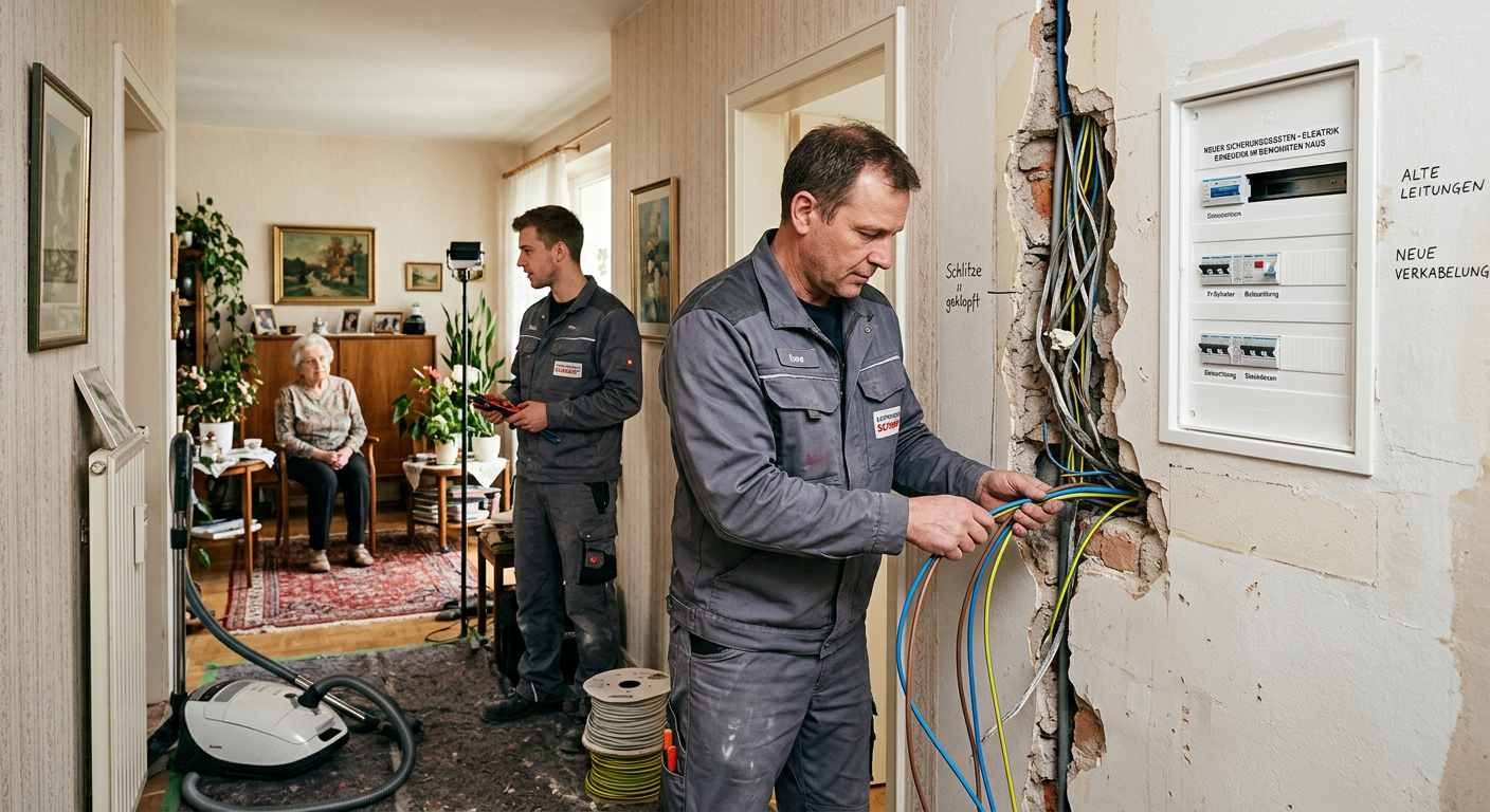 elektrik erneuern im bewohnten haus elektrik erneuern im bewohnten haus