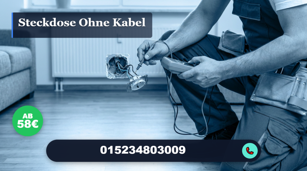steckdose ohne kabel