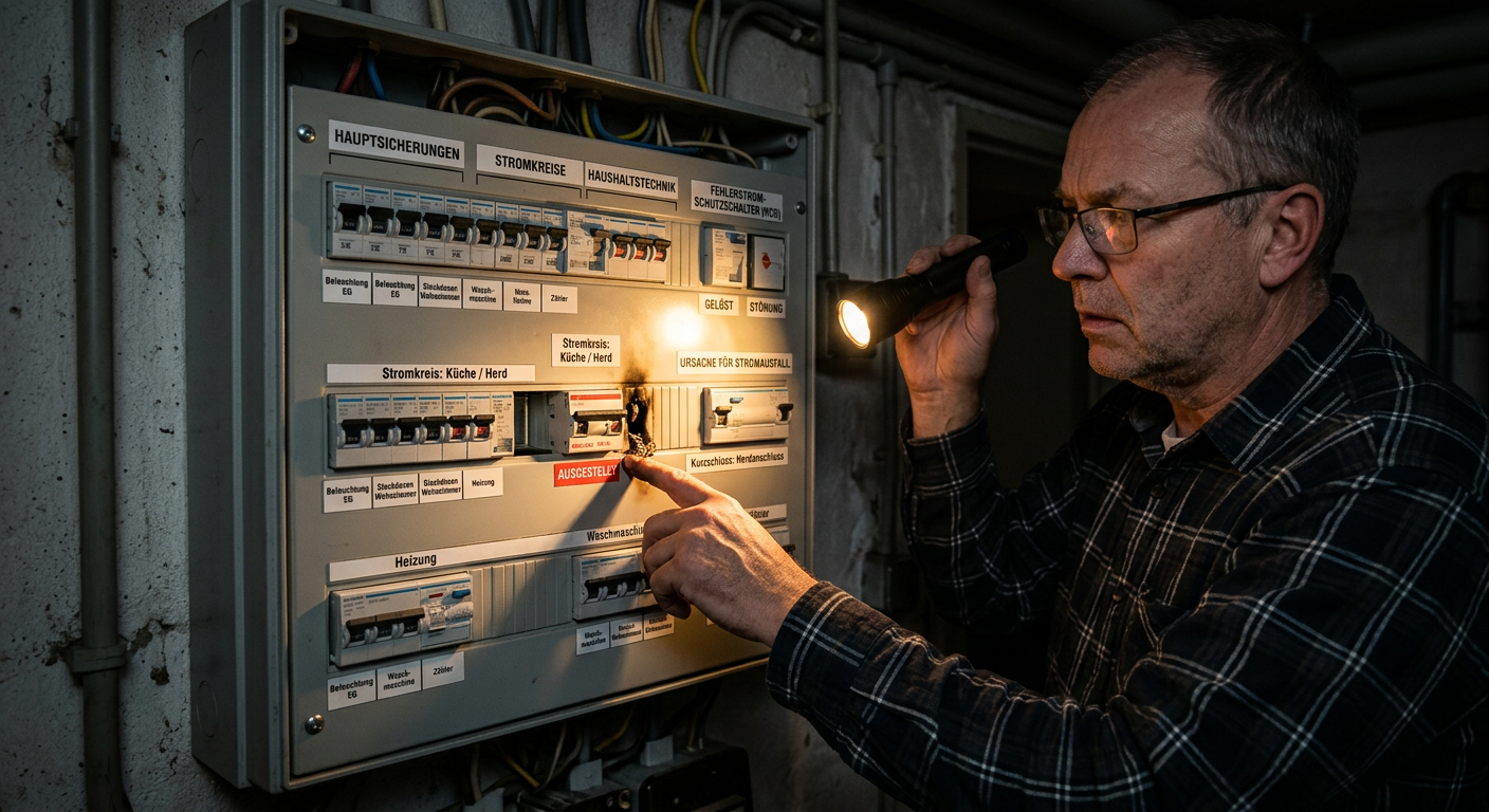 stromausfall im haus ursachen
