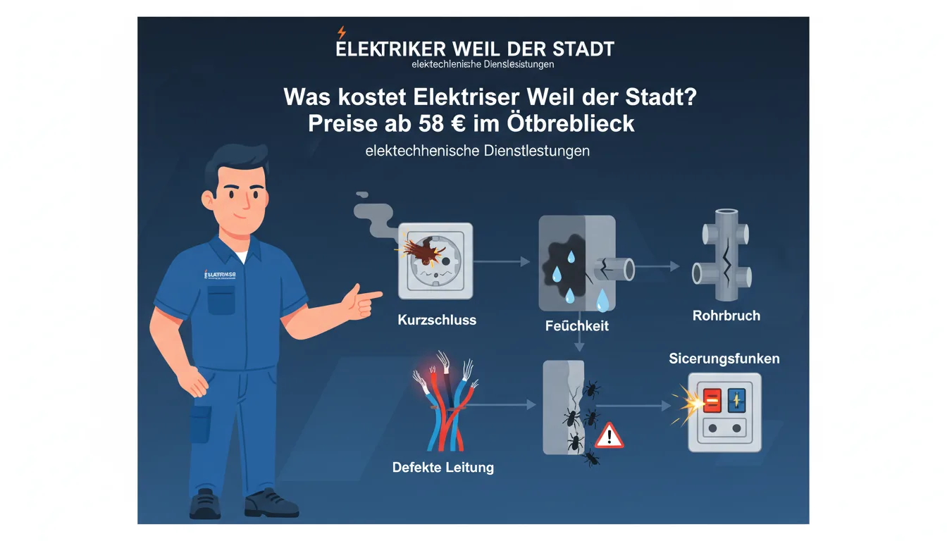 elektriker weil der stadt – Problem