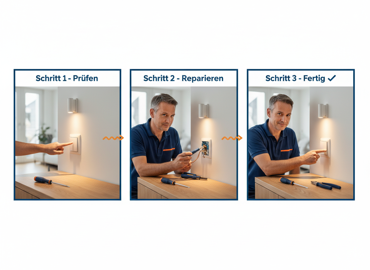 lichtschalter wackelkontakt