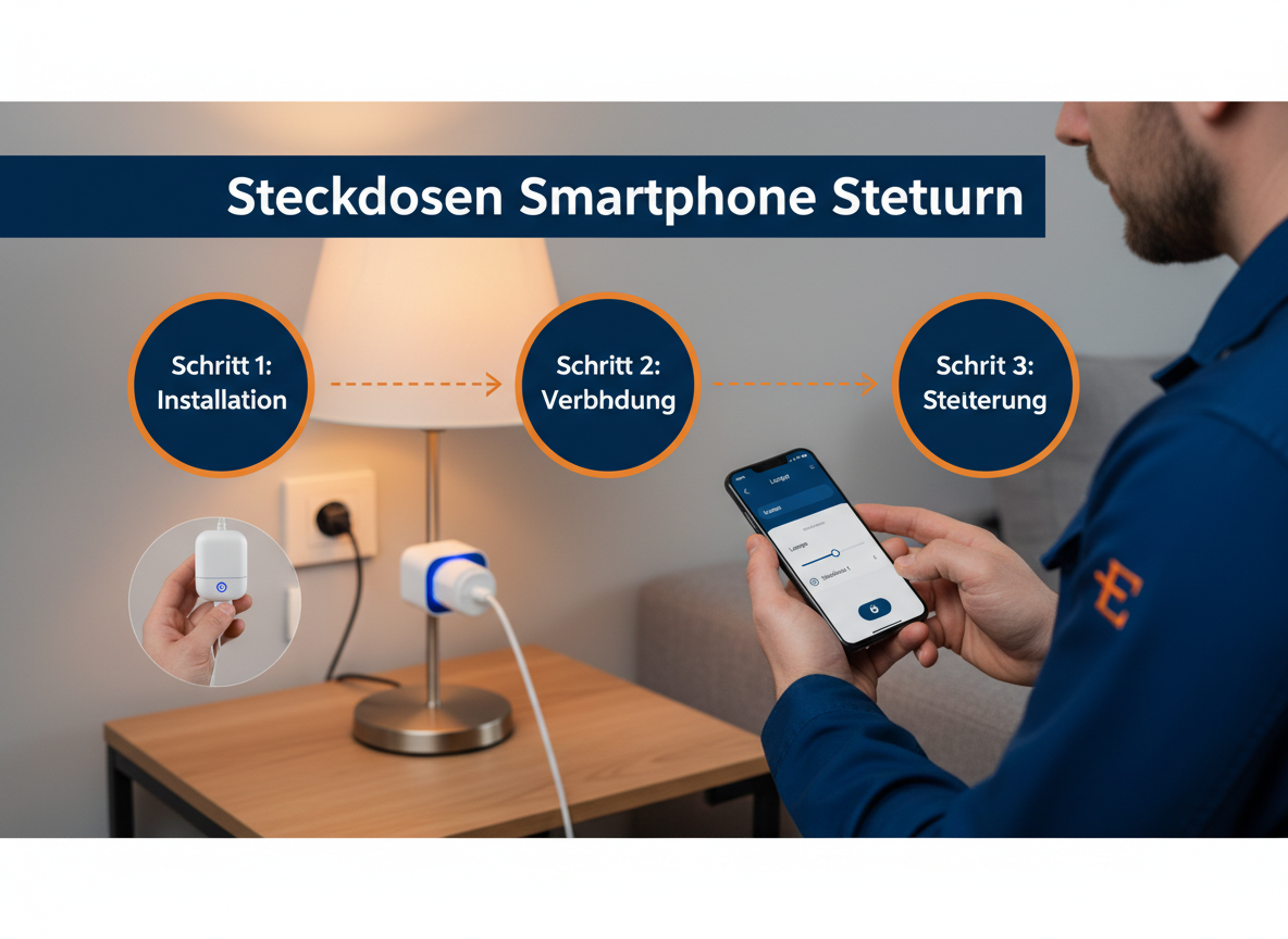 steckdosen smartphone steuern