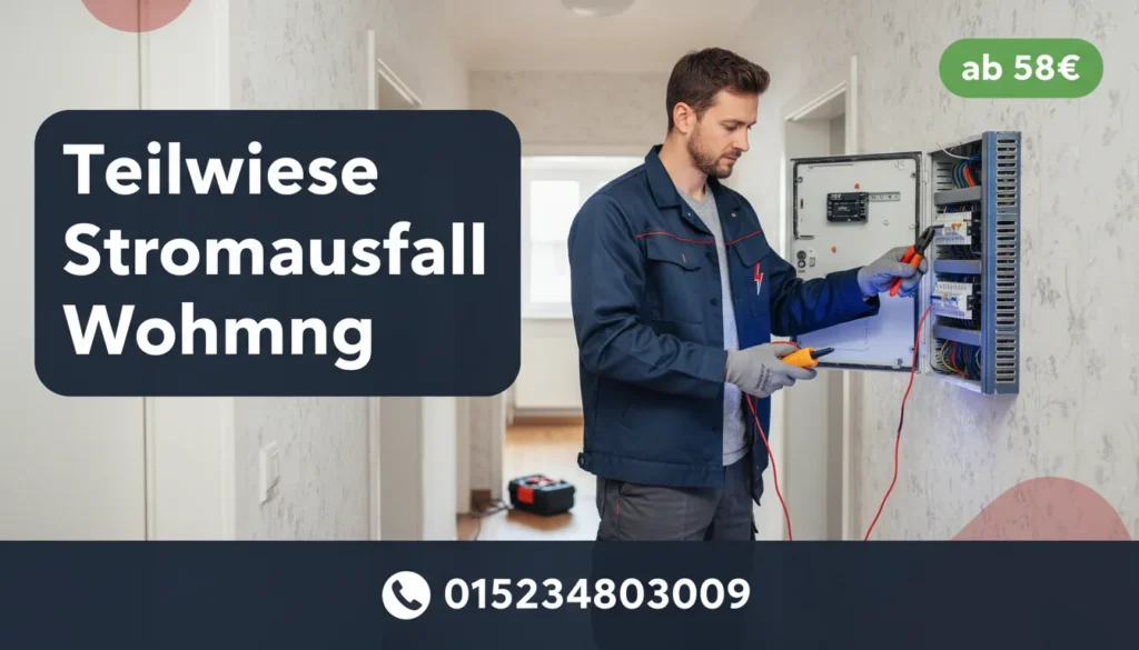 teilweise stromausfall wohnung