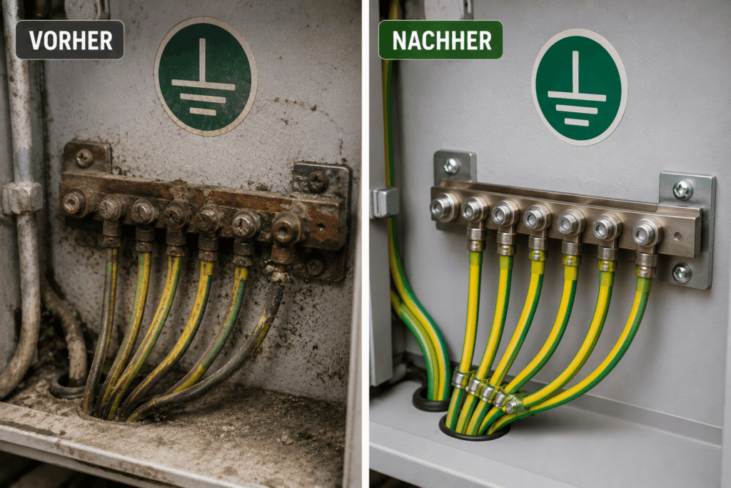 Erdung Haus prüfen – Elektriker prüft Erdungsanschluss fachgerecht ab 58 €