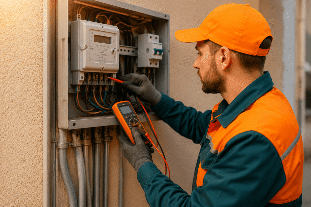 Professionelle Überprüfung Hausanschluss Strom – Elektriker-Service ab 58 € in Stuttgart