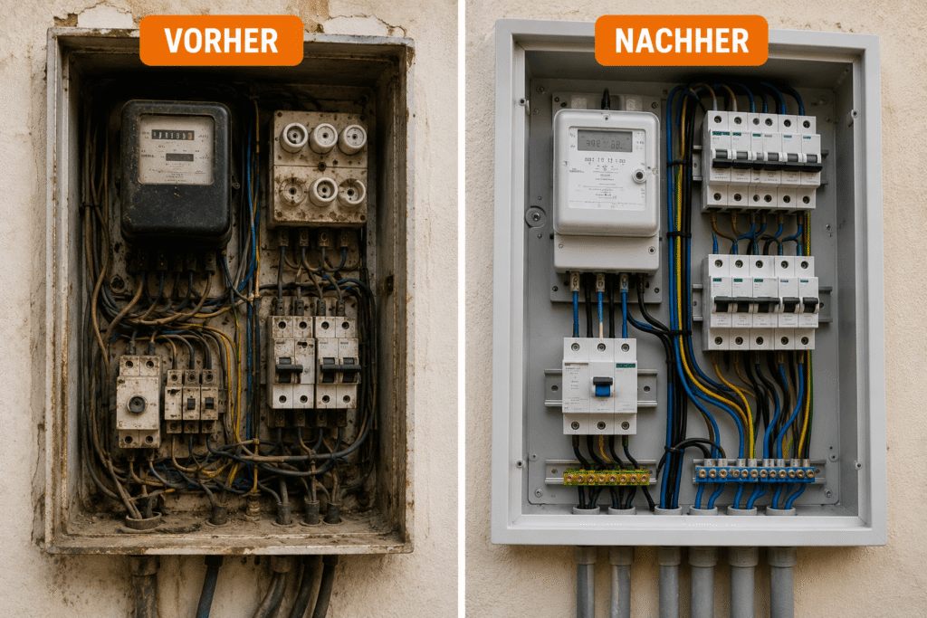 Überprüfung Hausanschluss Strom für mehr Sicherheit – fachgerechte Kontrolle ab 58 €